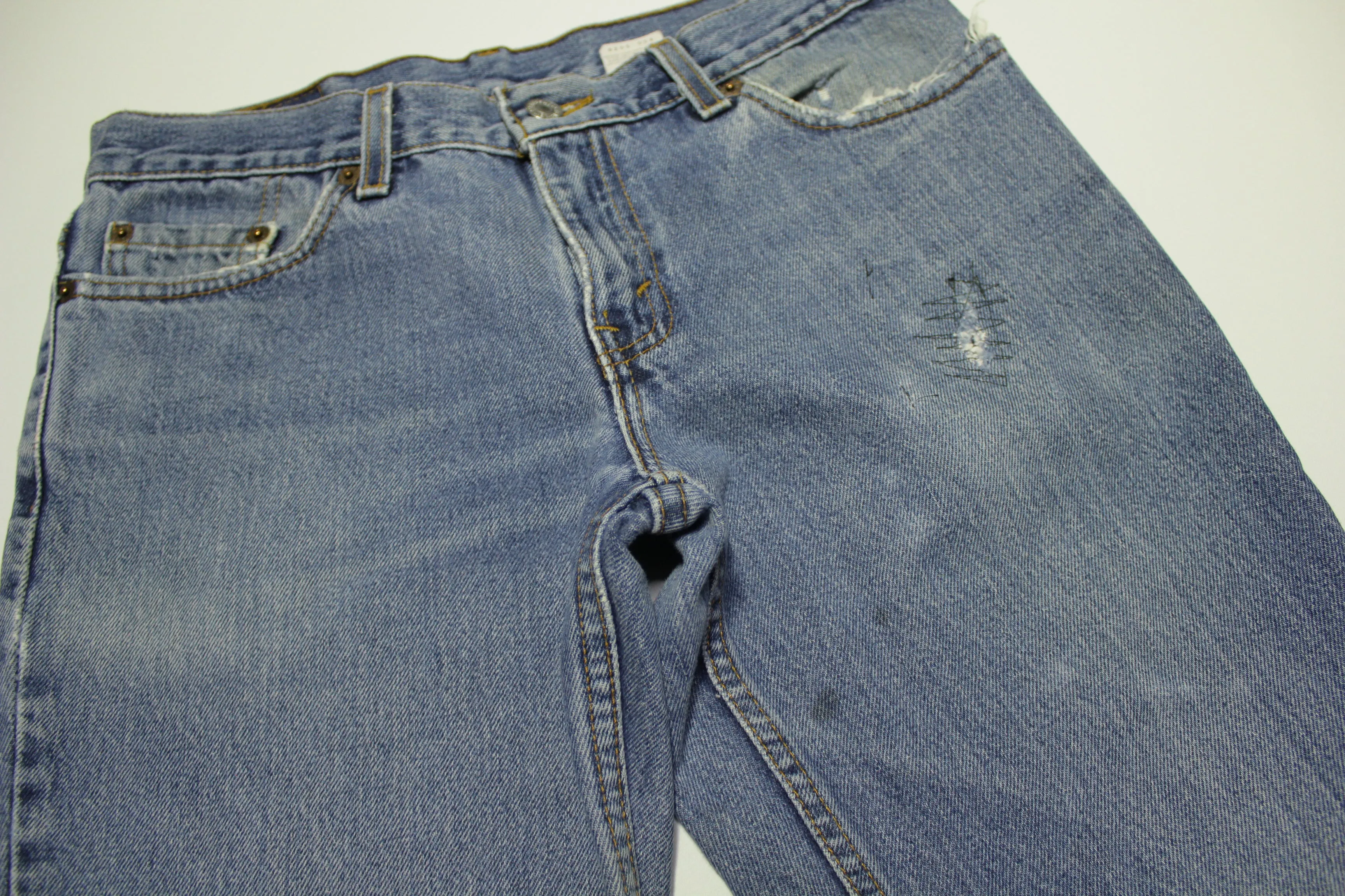 Levis 518 Red Tab Vintage 90s Denim Grunge JR Rocker Jeans