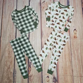 LITTLE ME BEAR 4PCK BAMBOO PJ