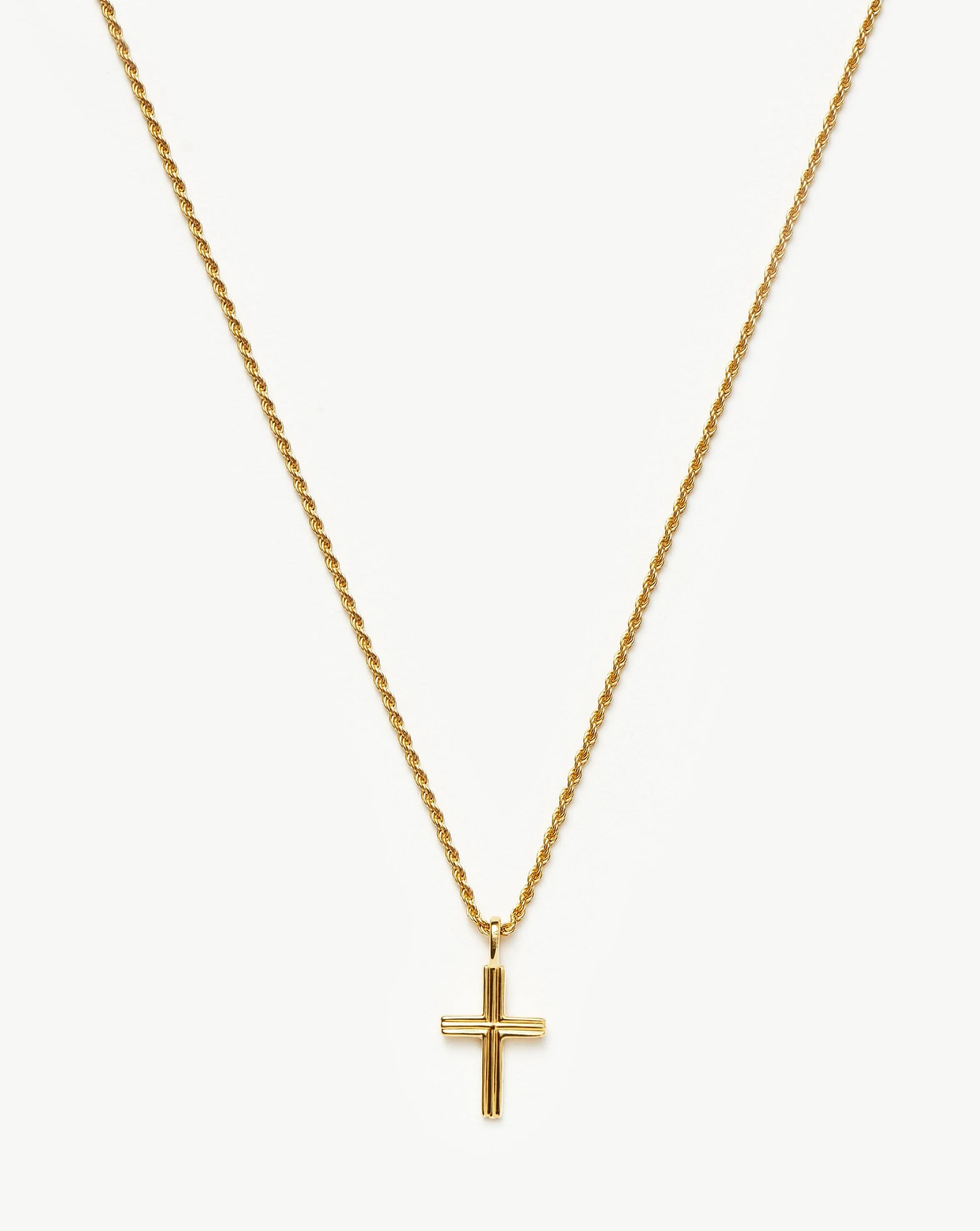 Lucy Williams Classic Cross Necklace