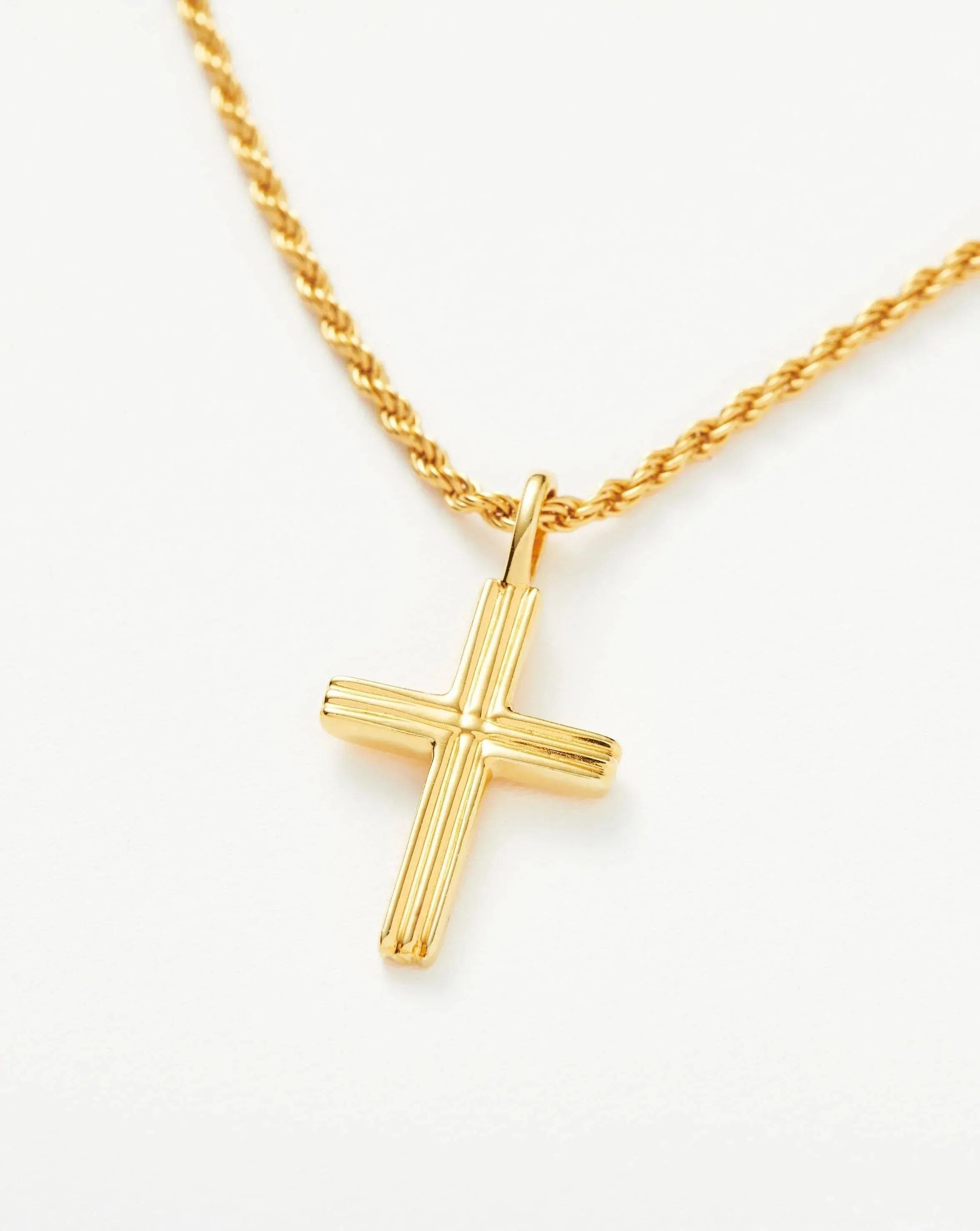 Lucy Williams Classic Cross Necklace