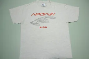 Madman F-9A Trimaran Design SailBoat Vintage 90's T-Shirt