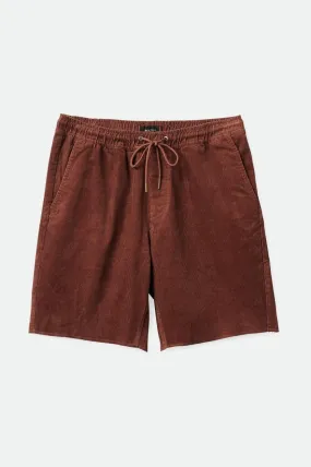 Madrid II Corduroy Short 8 - Sepia Cord