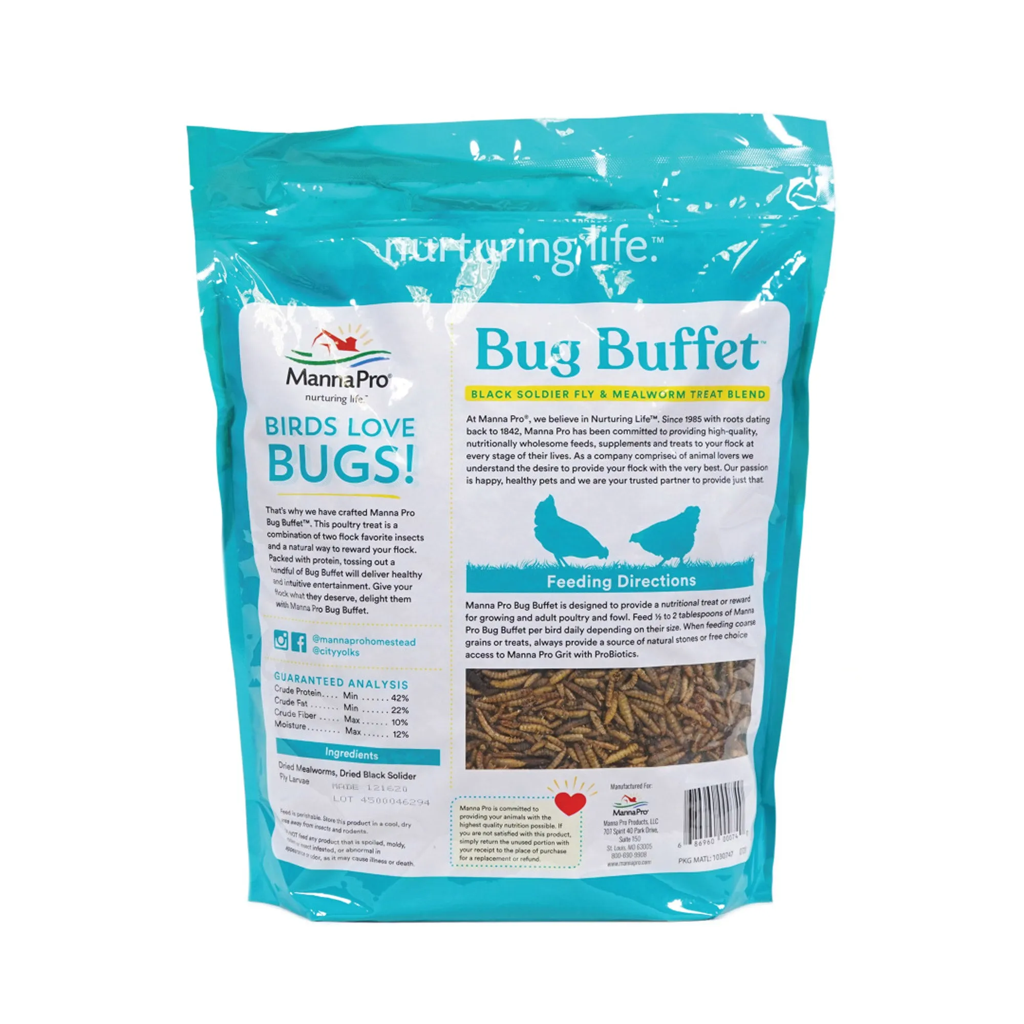 Manna Pro Bug Buffet 30oz