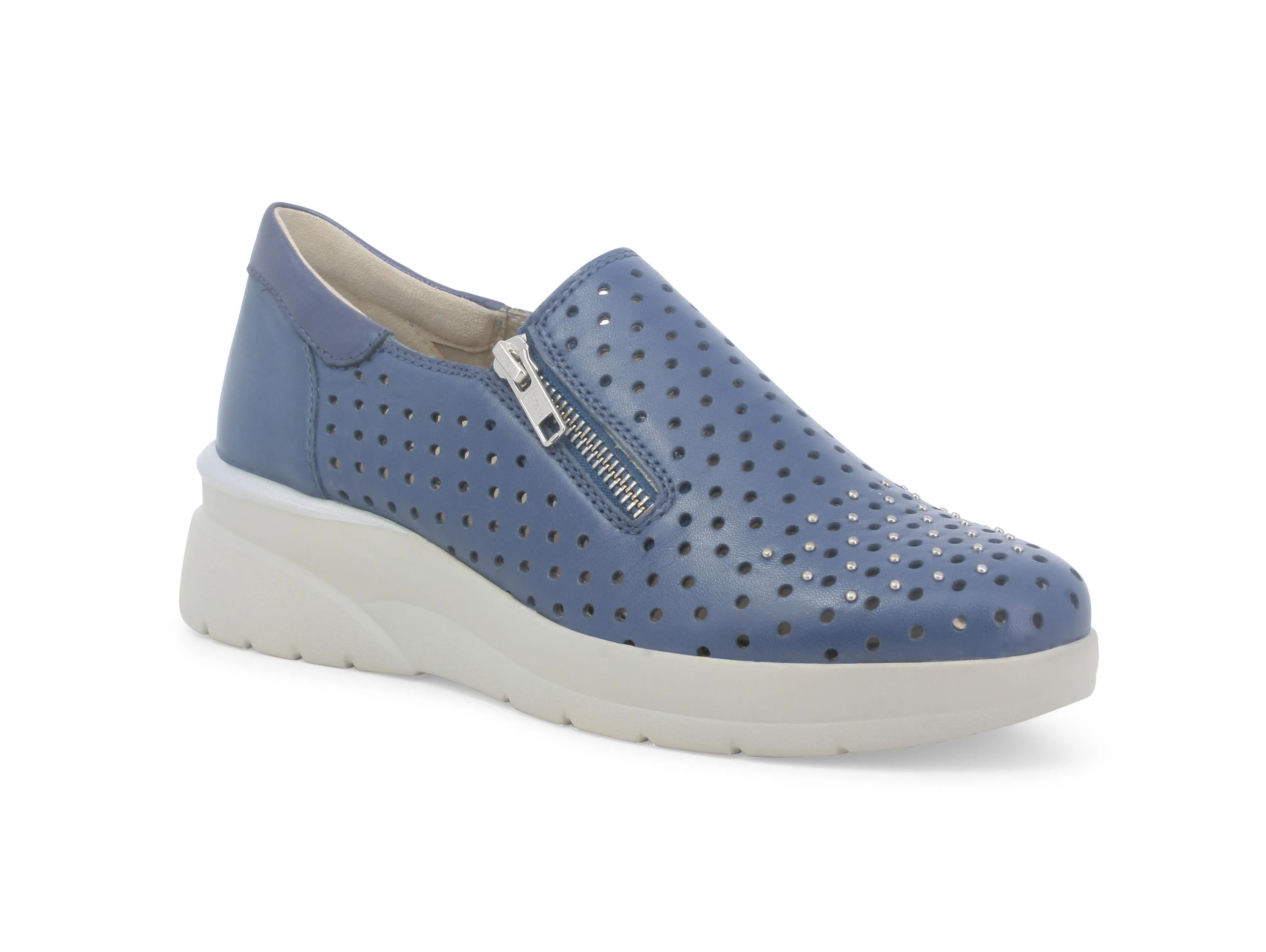 Melluso Donna Scarpe Basse Slip-on Estive Tomaia Pelle