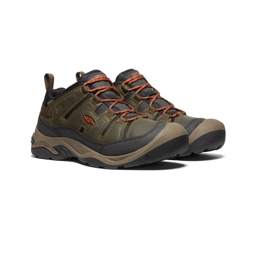 Men's Circadia Waterproof Shoe  |  Black Olive/Potters Clay