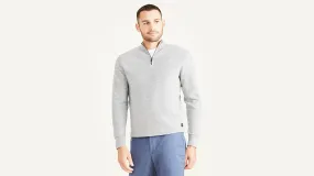 Men's Regular Fit Quarter Zip Sweater