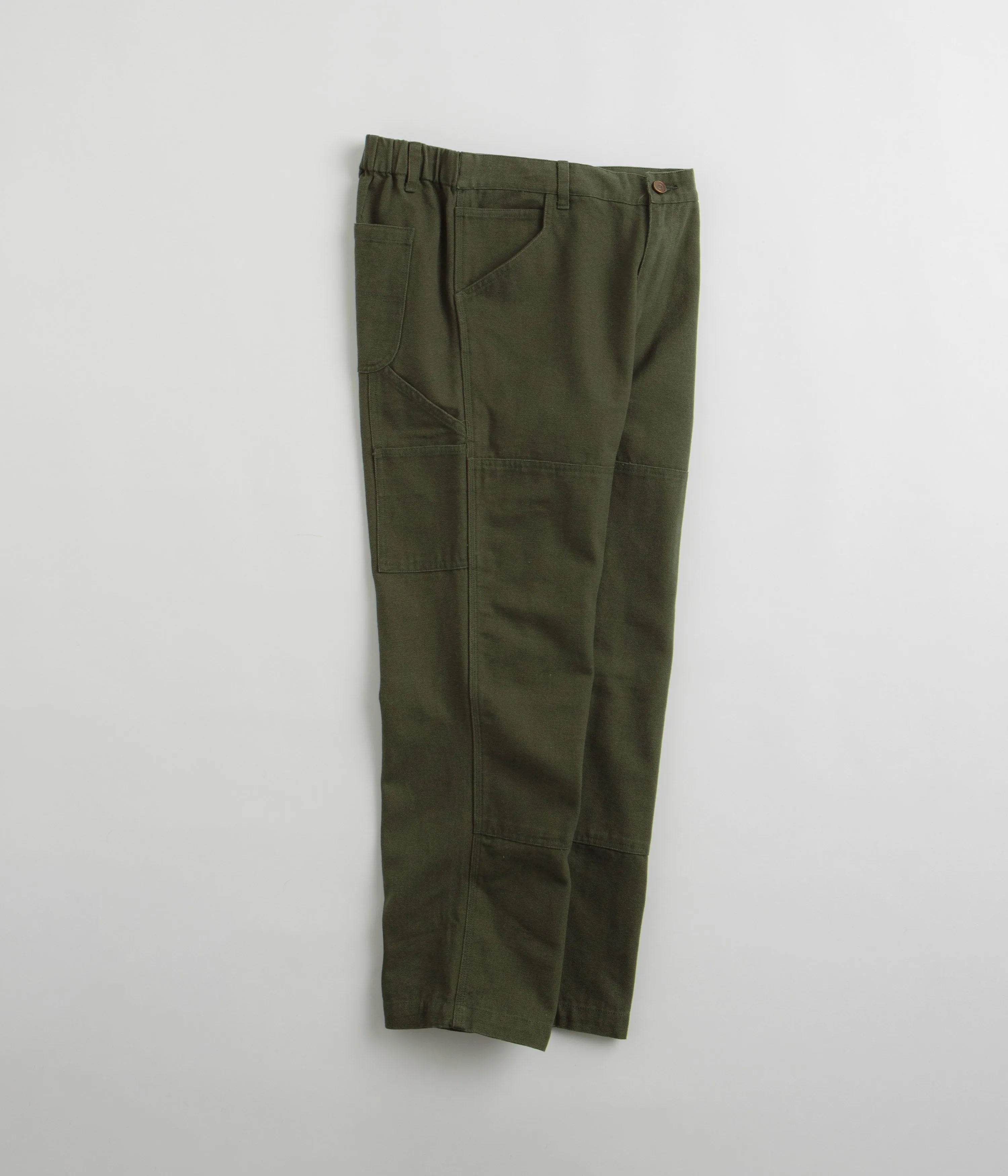 Mollusk Canvas Work Pants - Rover Green