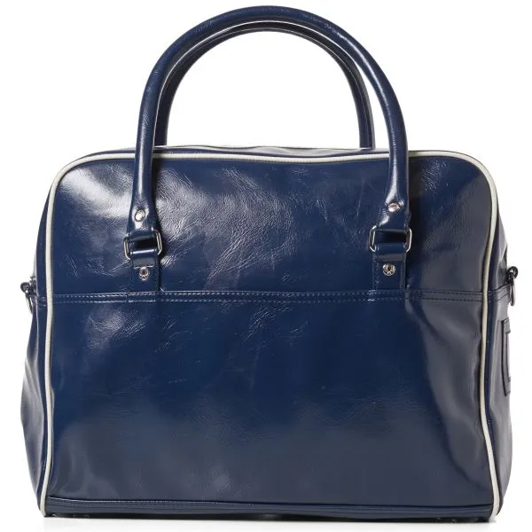 NAVY   ECRU CLASSIC HOLDALL BAG