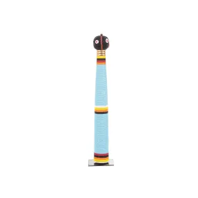 Ndebele Doll 04 - Stripped Light Blue