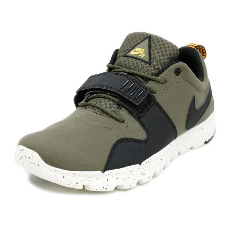 Nike SB Trainerendor Medium Olive - Black - Orange