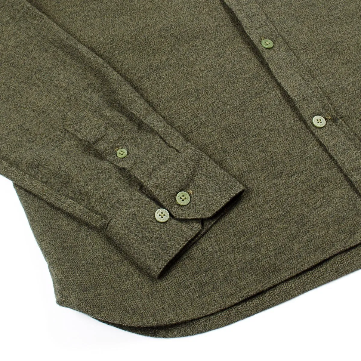 Norse Projects - Hans Mouliné Shirt - Dried Olive