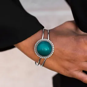 Poppin' Color Blue Cuff Bracelet