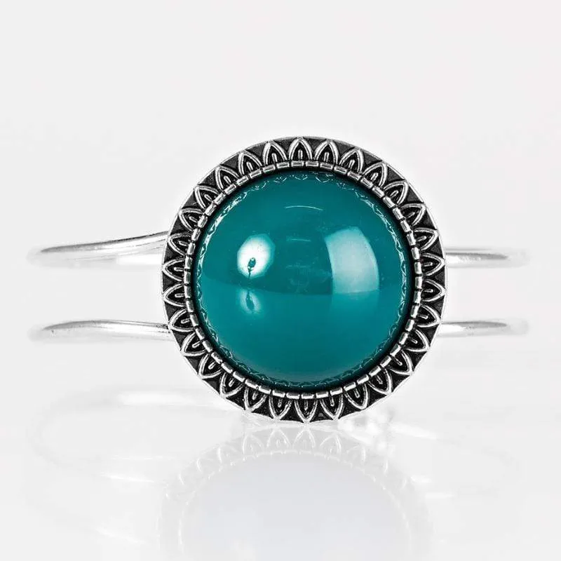 Poppin' Color Blue Cuff Bracelet