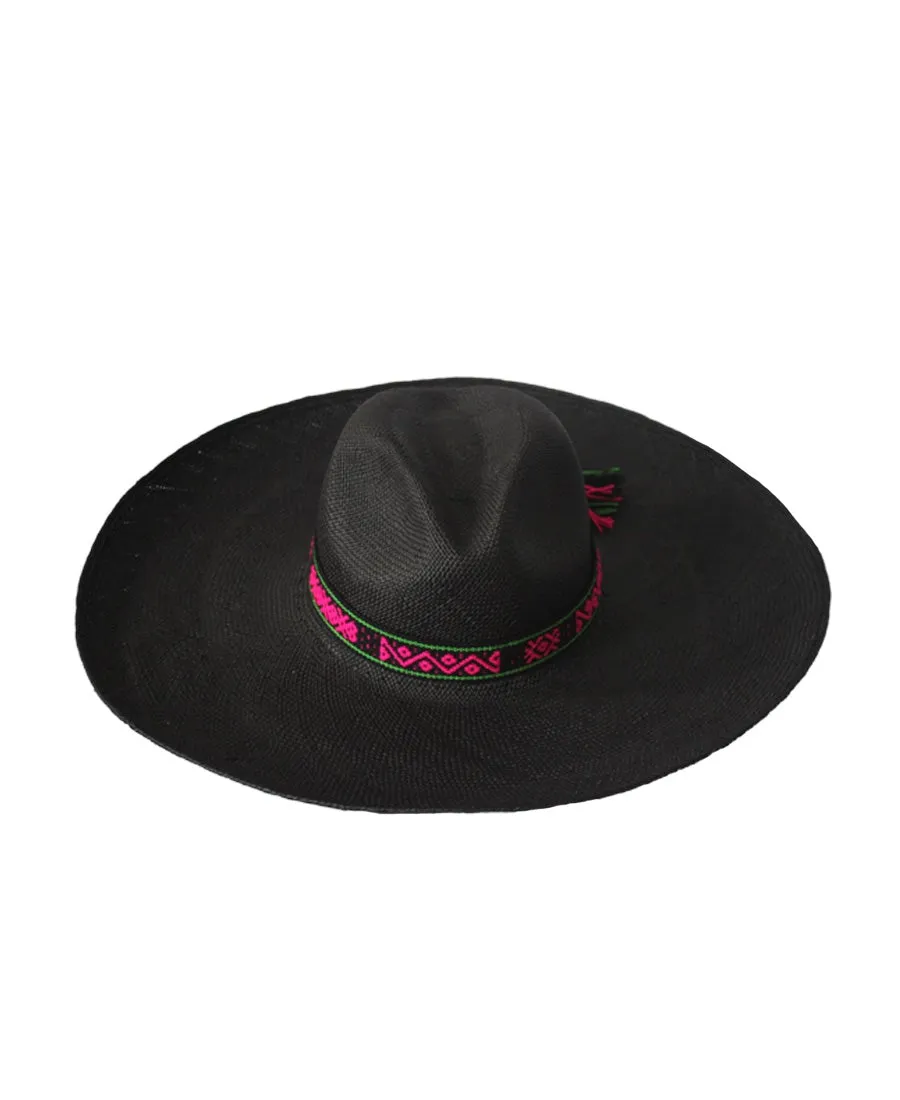 Putumayo Hat Black Chumbe (Pre-Order)