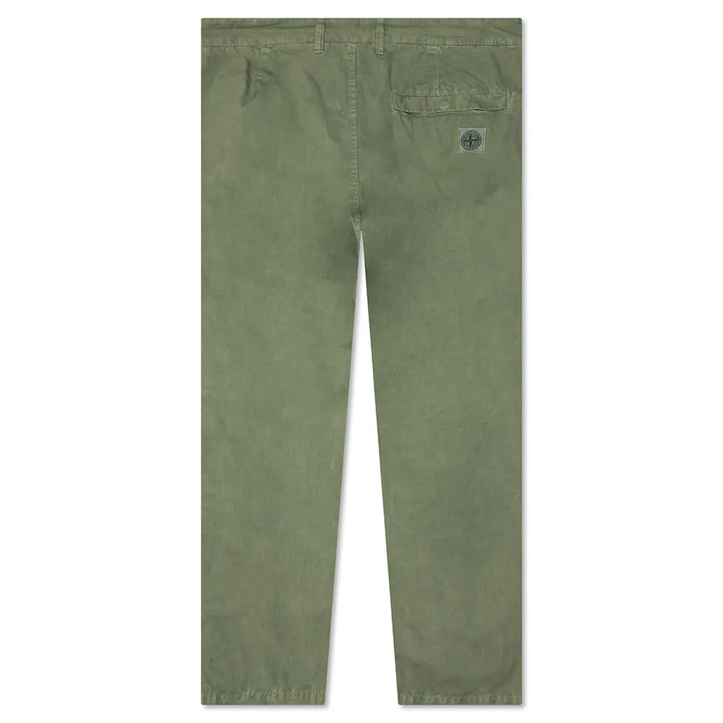 Regular Fit Pants - Sage