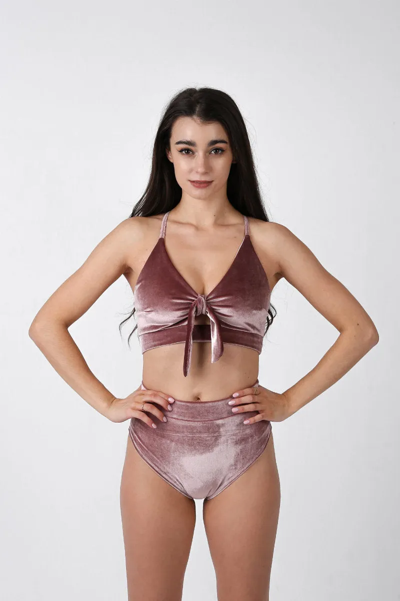 REV ACTIV Gap Top - Pink Velvet