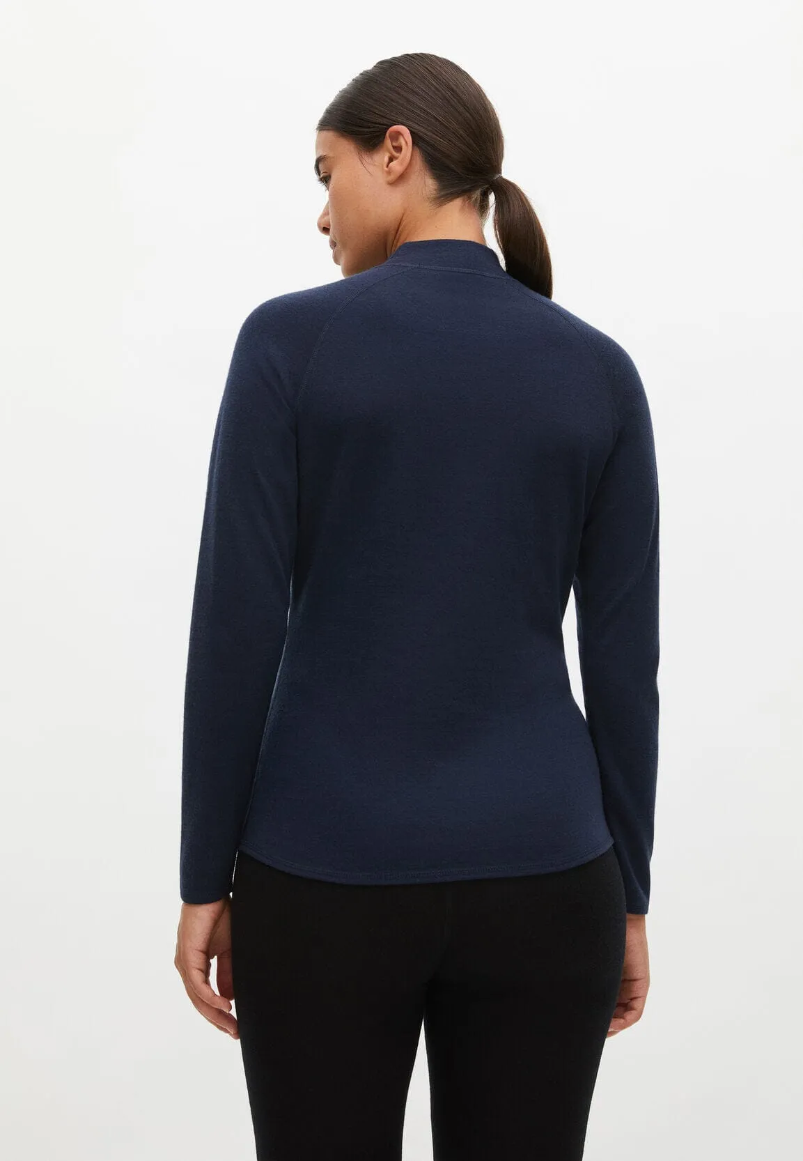 Rohnisch Base Top Merino Navy