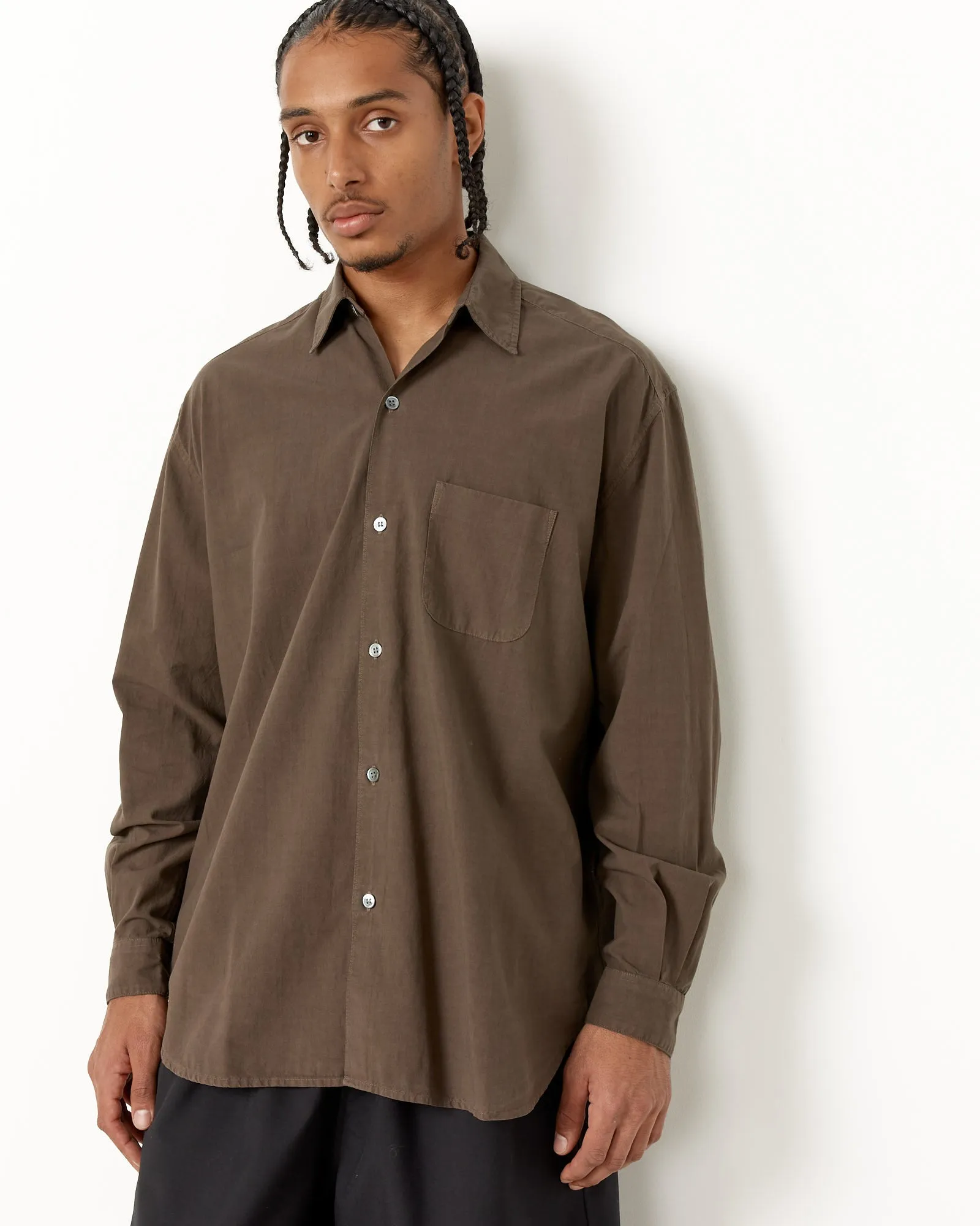 Routine Shirt in Teak