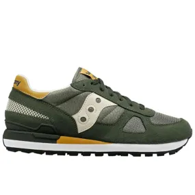 Scarpe Uomo Saucony Sneakers Shadow Original Olive - Tan - S2108