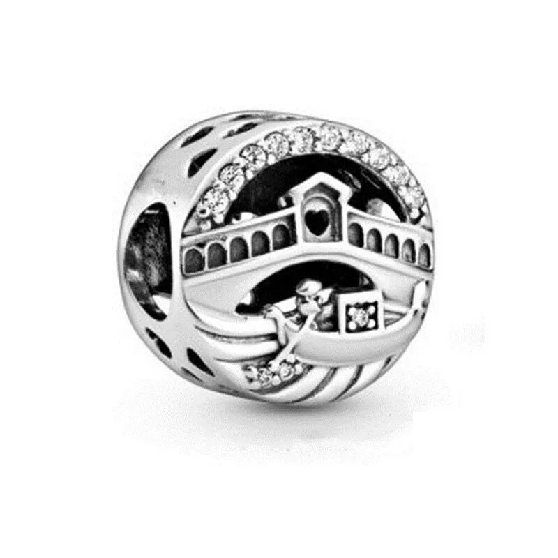 Sterling Silver Vintage Style Beads For Women DIY Jewelry