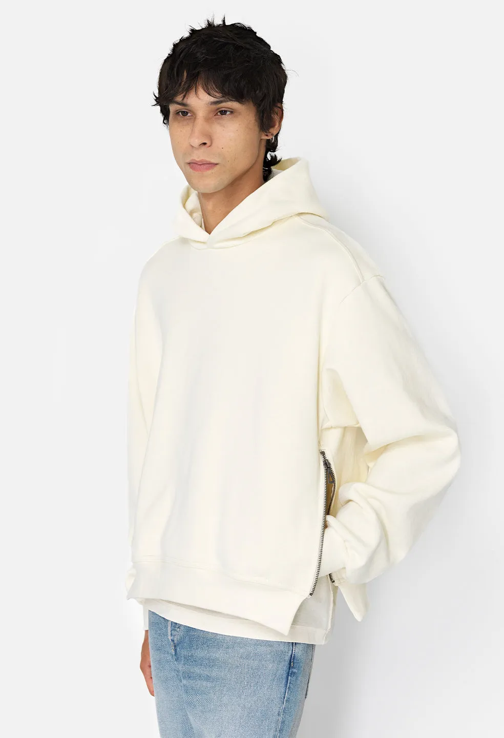 Studio Fleece Hooded Villain 2.0 / Salt