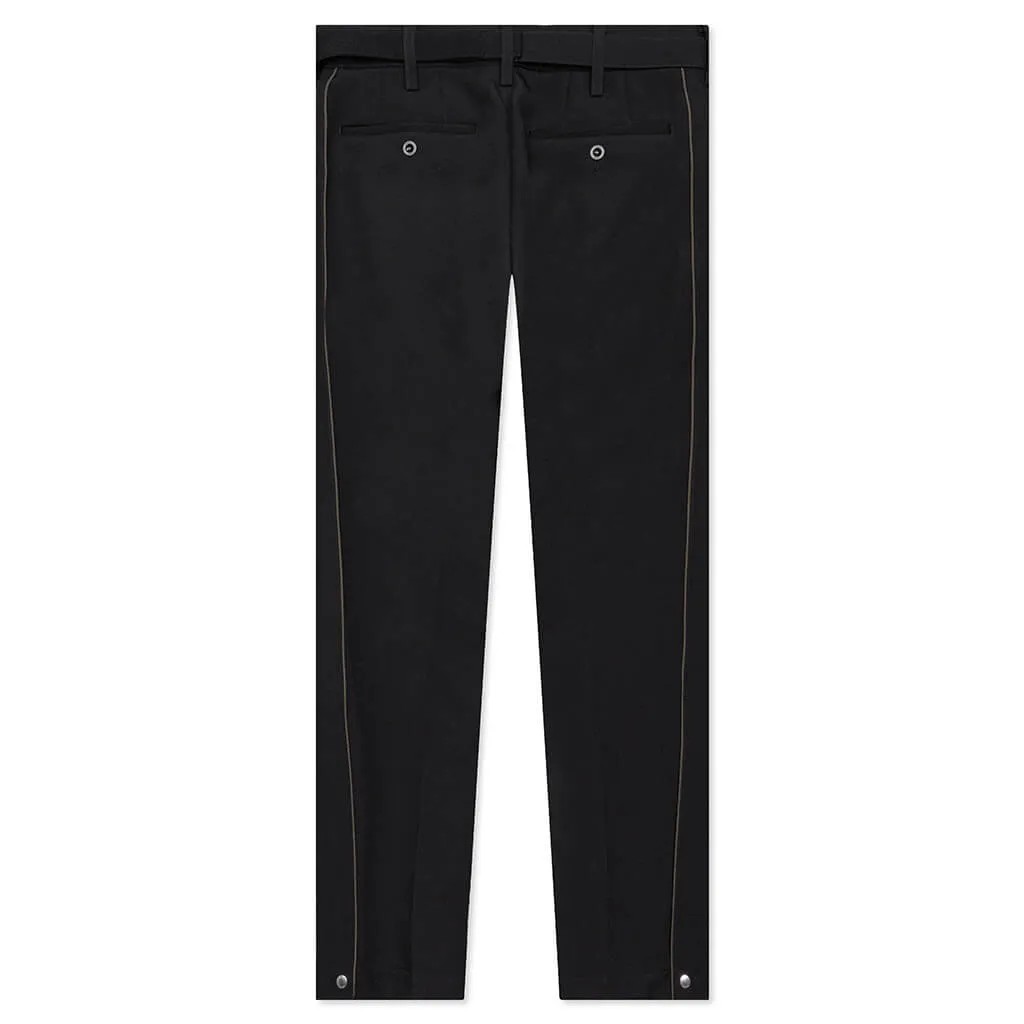 Technical Jersey Pants - Black