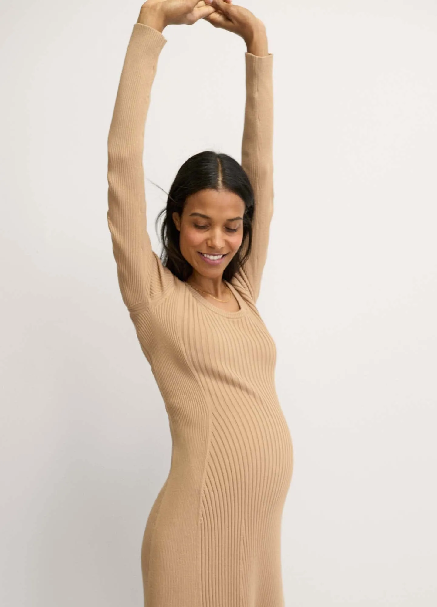 The Dasha Rib Knit Dress