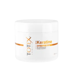 TOTEX Hair Mask Keratine for Damaged Hairs 500 ml- Vitamins Enriched Hair Mask- Intensive conditioning treatment for hairs