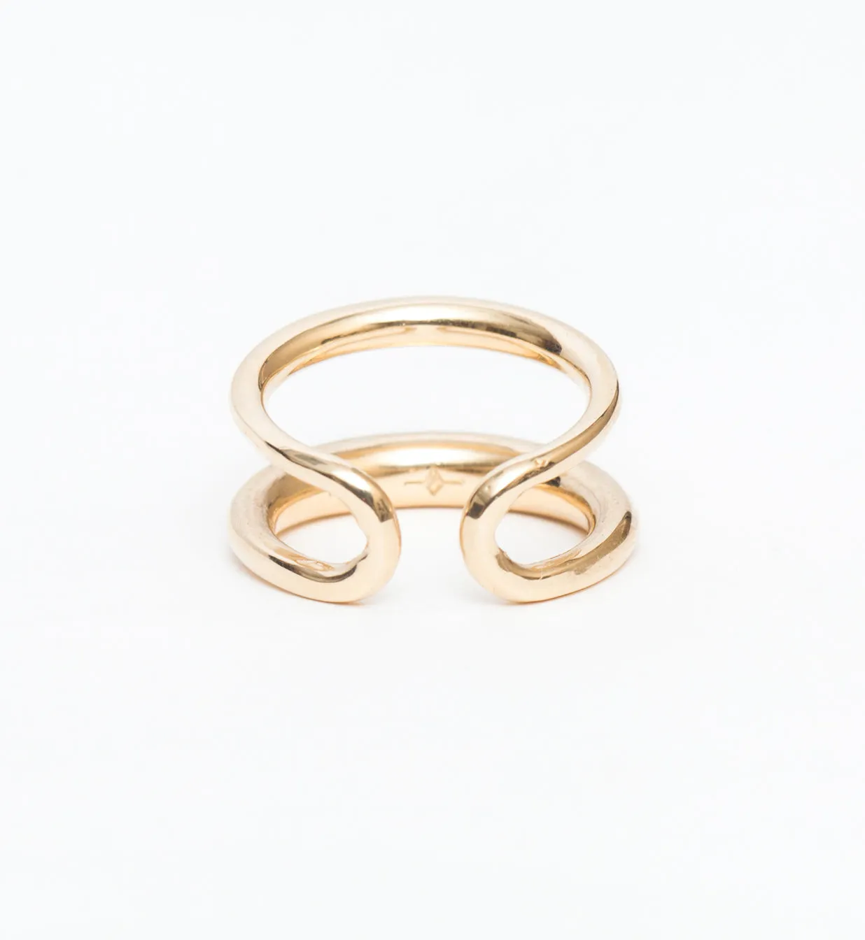 Twin Tusk Ring