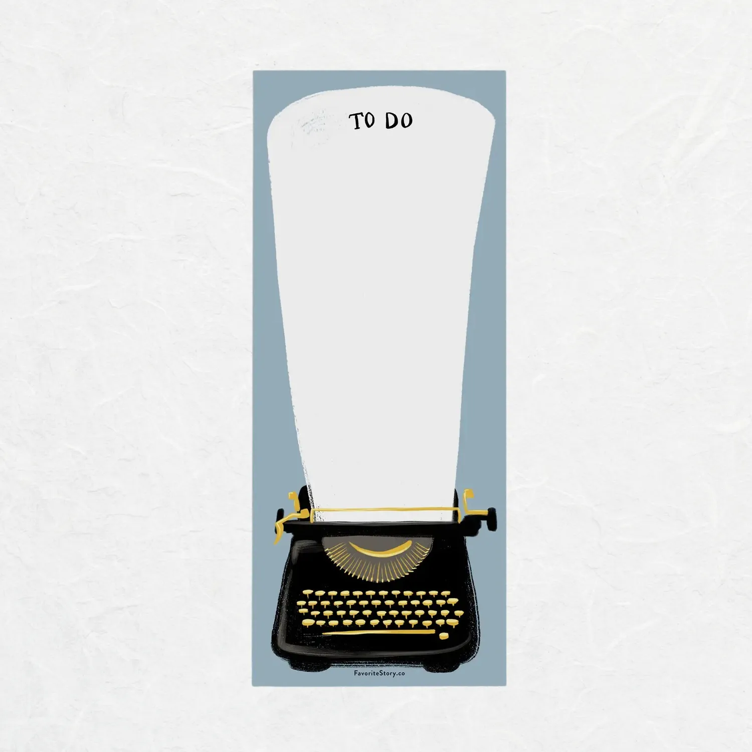 Typewriter To-Do List Notepad