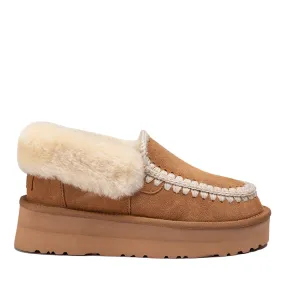 UGG Ankle Platform Moccasins